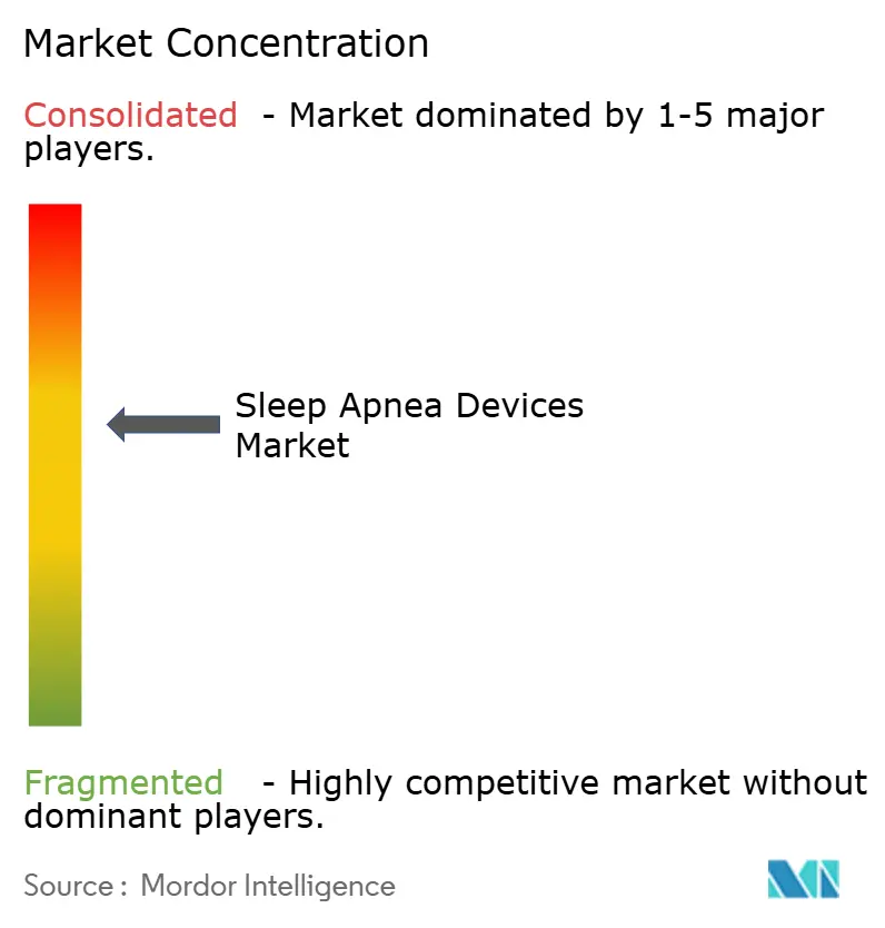 Sleep Apnea Devices Market Concentration