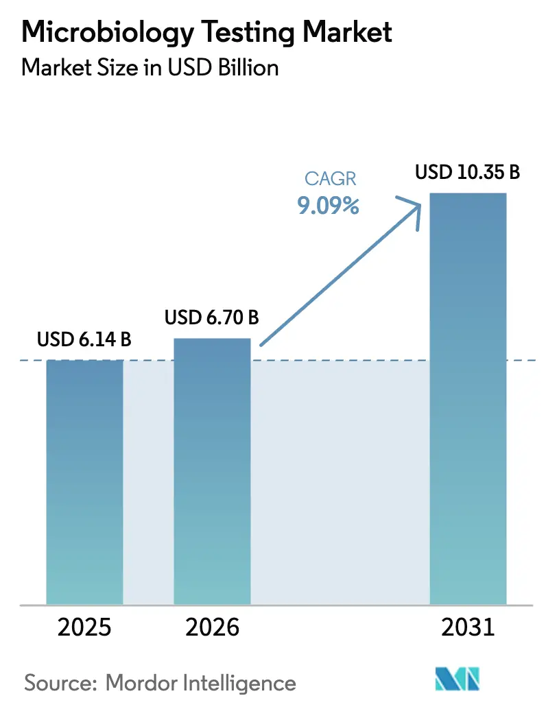 Microbiology Testing Market (2025 - 2030)