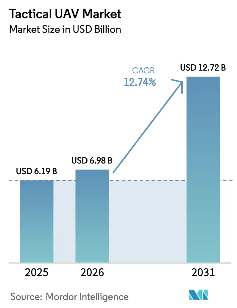 Tactical UAV Market (2025 - 2030)